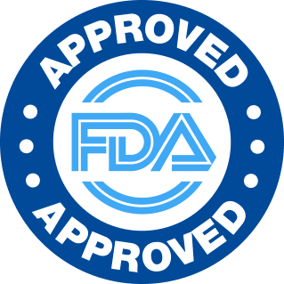 FDA Approved badge