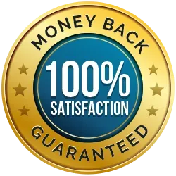 100% Satisfaction Money Back Guaranteed